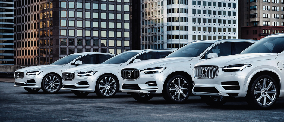 Alle Volvo med elmotor fra 2019