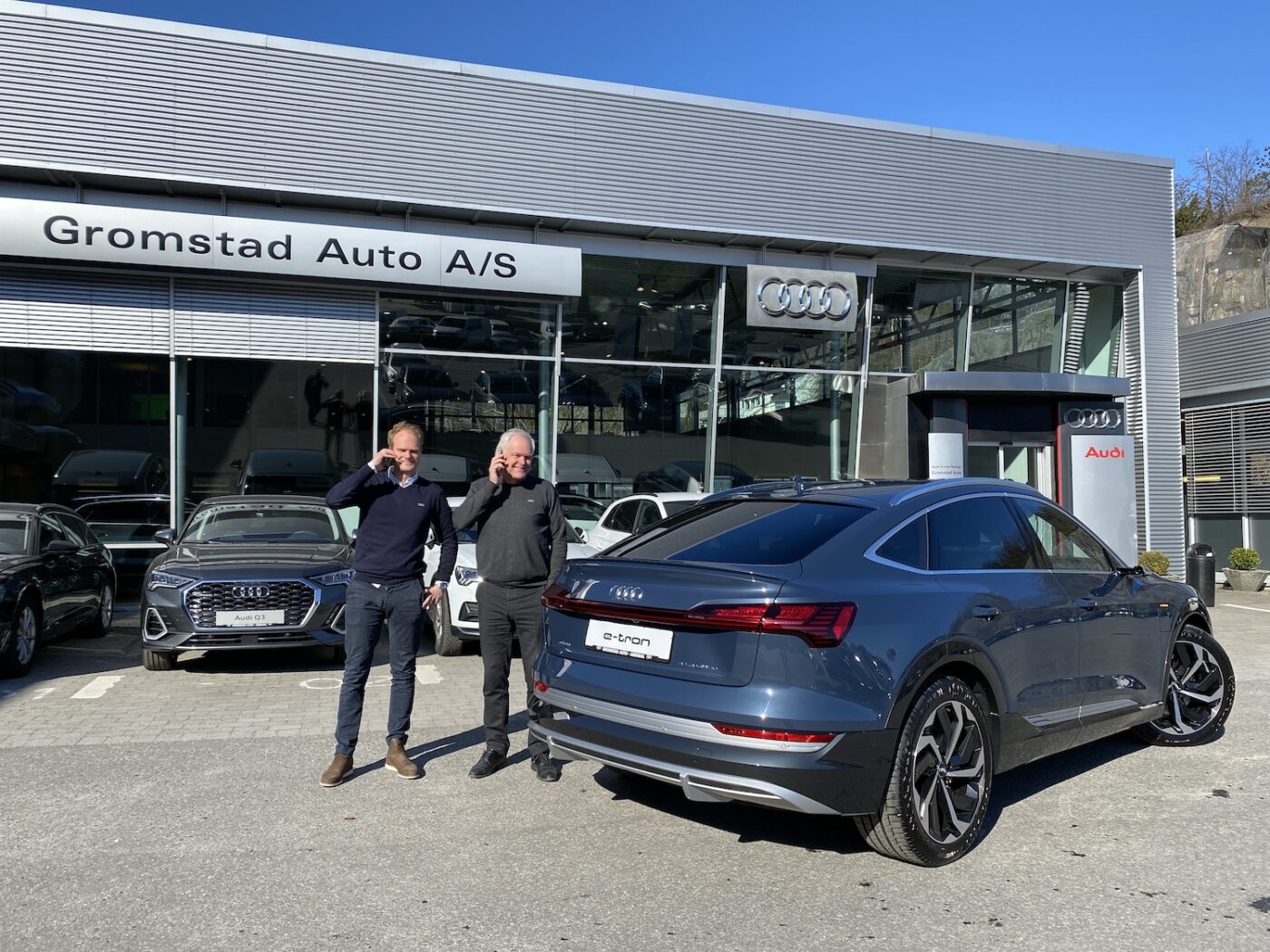 Audi e-Tron Sportback – nå i Arendal!