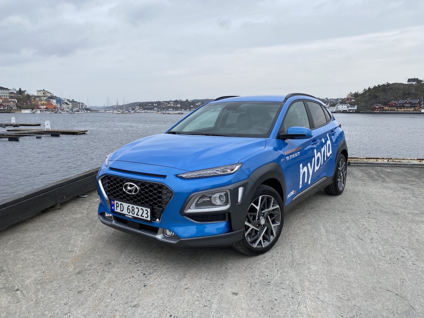 Hyundai Kona hybrid har kommet til Arendal!
