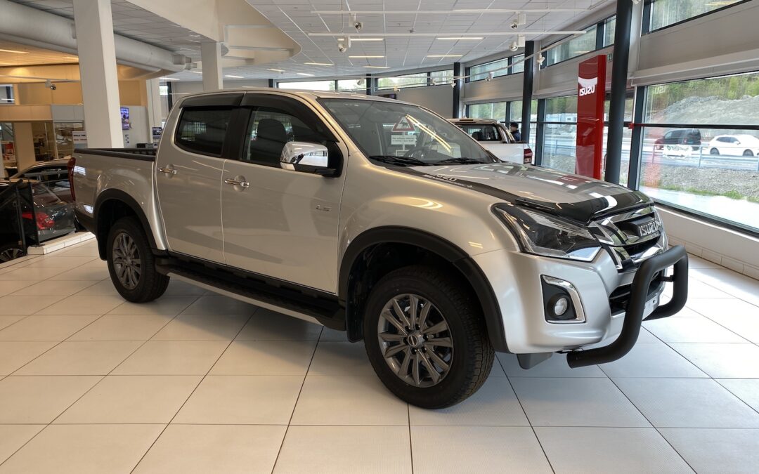 Kampanje på arbeidjernet Isuzu D-MAX Silver Shark