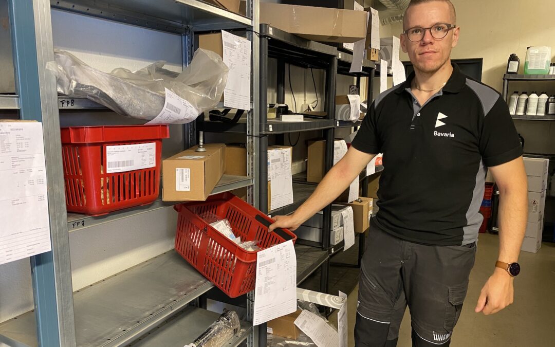 Lærling i reservedelsfaget