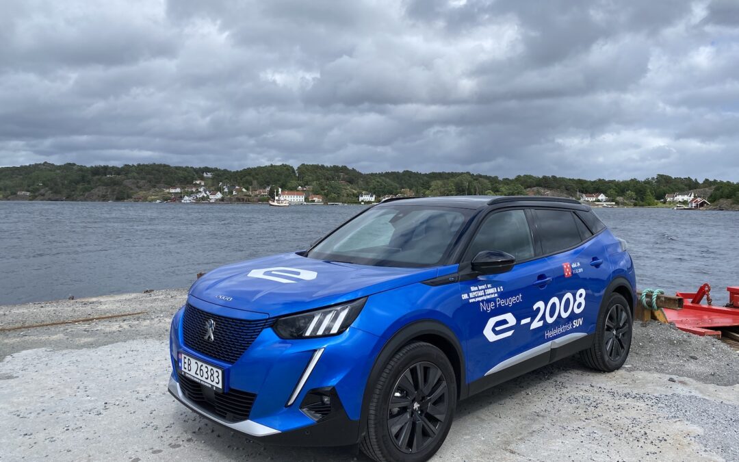 Den populære elbilen Peugeot e-2008