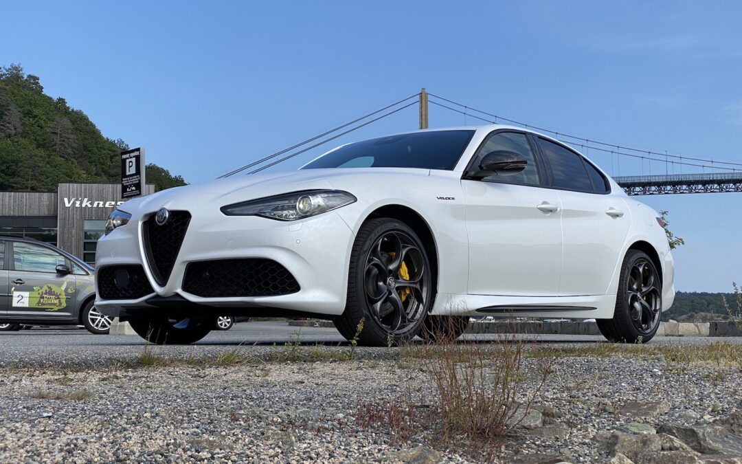 Nye Alfa Romeo Giulia Veloce i Arendal