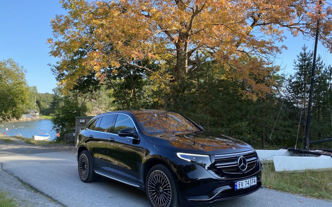 Mercedes-Benz EQC på langtur