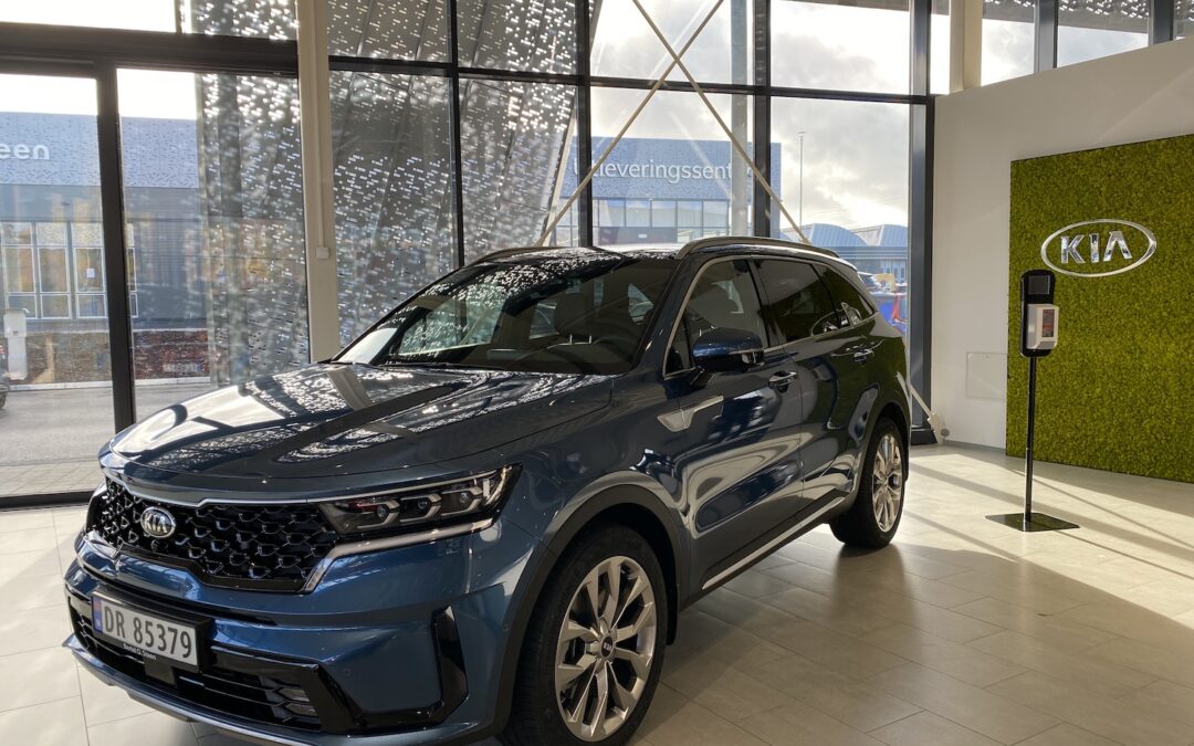 Visning av nye Kia Sorento