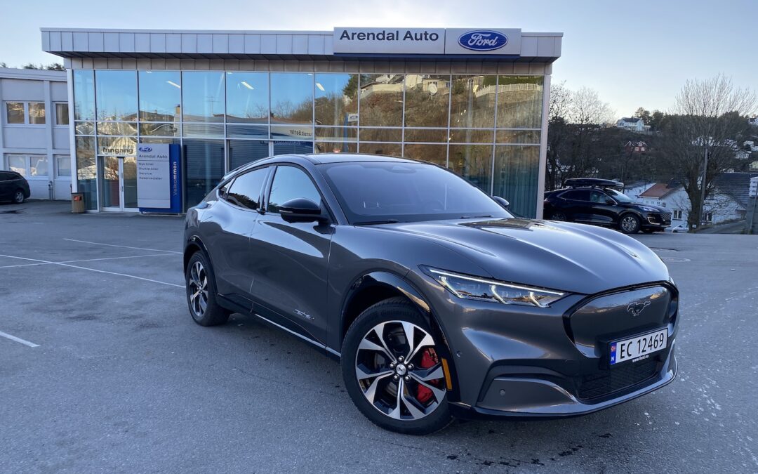 Vi fikk teste Ford Mustang Mach-E i jula