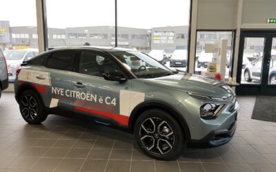 Citroën ë-C4: Elektrisk prisvinner på plass hos Grimstad Bil