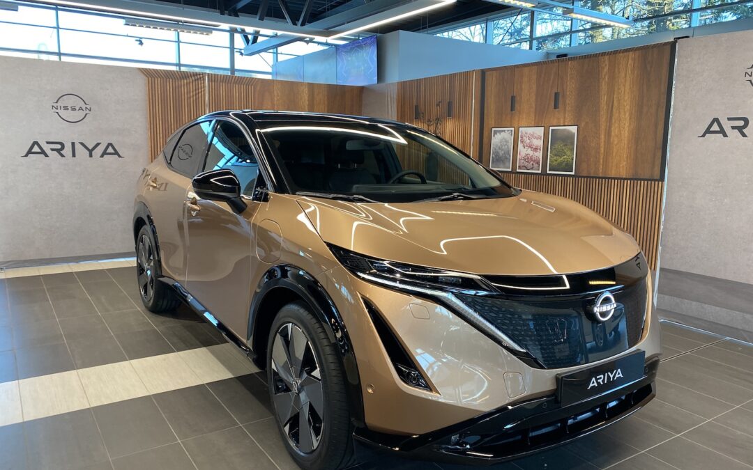 Prototype av Ariya på snarvisitt i Norge