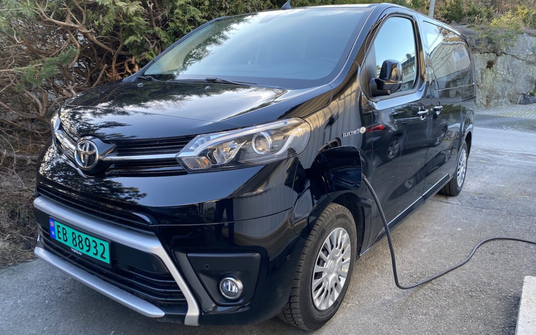 Langtest av Toyota Proace Electric