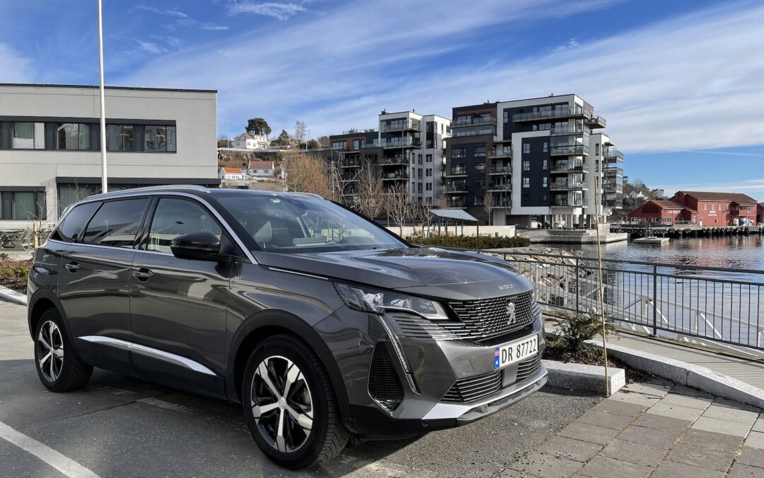 Peugeot 5008 med facelift