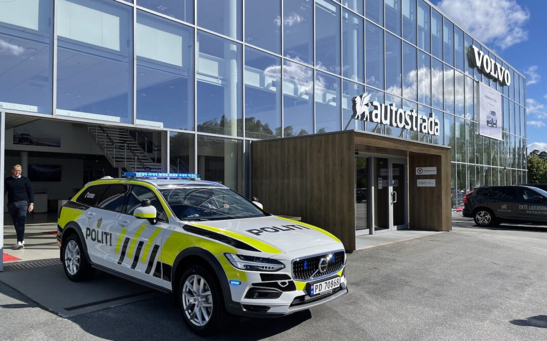 Blir stas med ny patruljebil for politiet i Grimstad