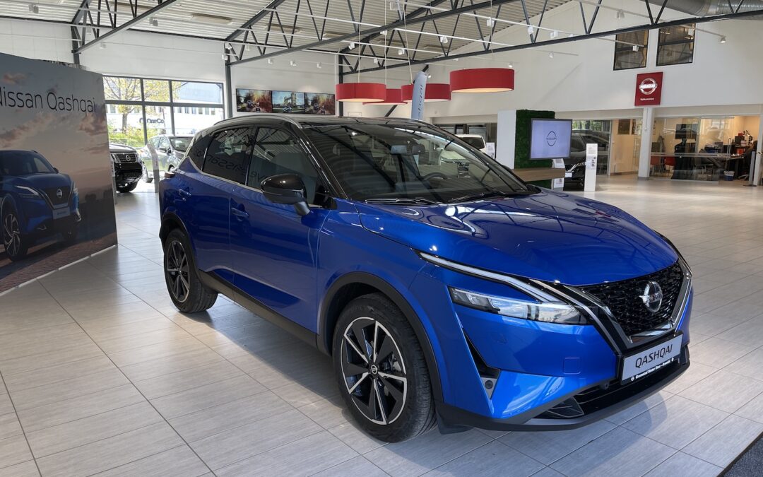 Helt nye Nissan Qasqai var på besøk
