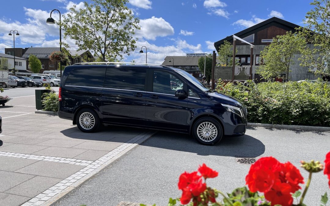 Over 400km med Mercedes-Benz EQV