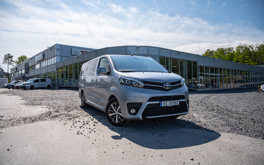 Toyota Proace verso har blitt elektrisk!