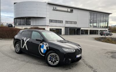 Nå har BMW iX kommet til Arendal