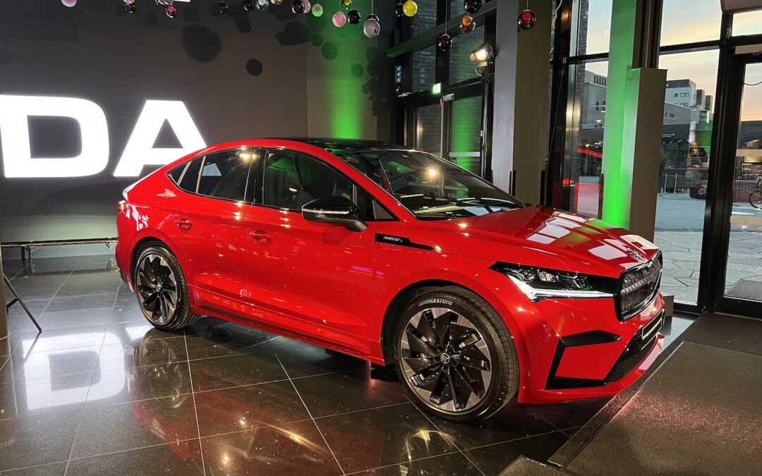 Vi fikk se nye Skoda Enyaq Coupé