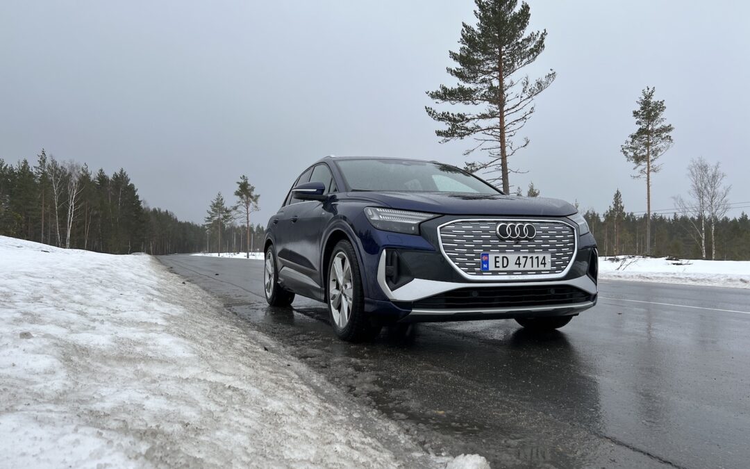 Audi Q4 e-tron 50 Quattro på vintertest