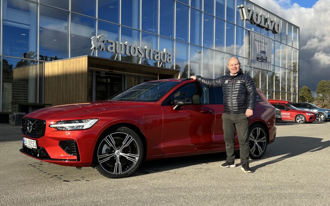 Mer elektrisk rekkevidde for Volvo V60