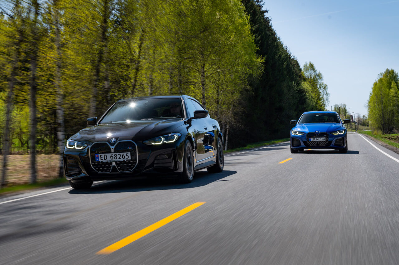 BMW i4 eDrive40 vs BMW i4 M50 | Bilbransjen.no