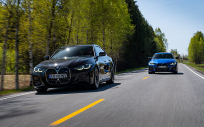 BMW i4 eDrive40 vs BMW i4 M50