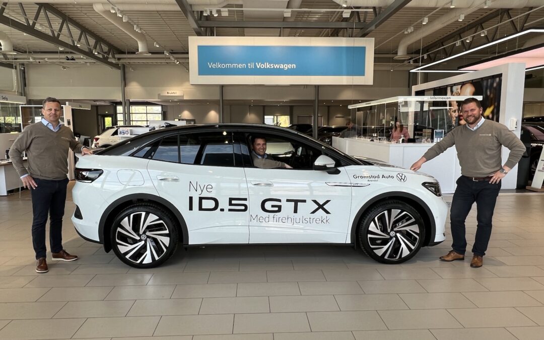 Nå har VW ID.5 ankommet Gromstad Auto