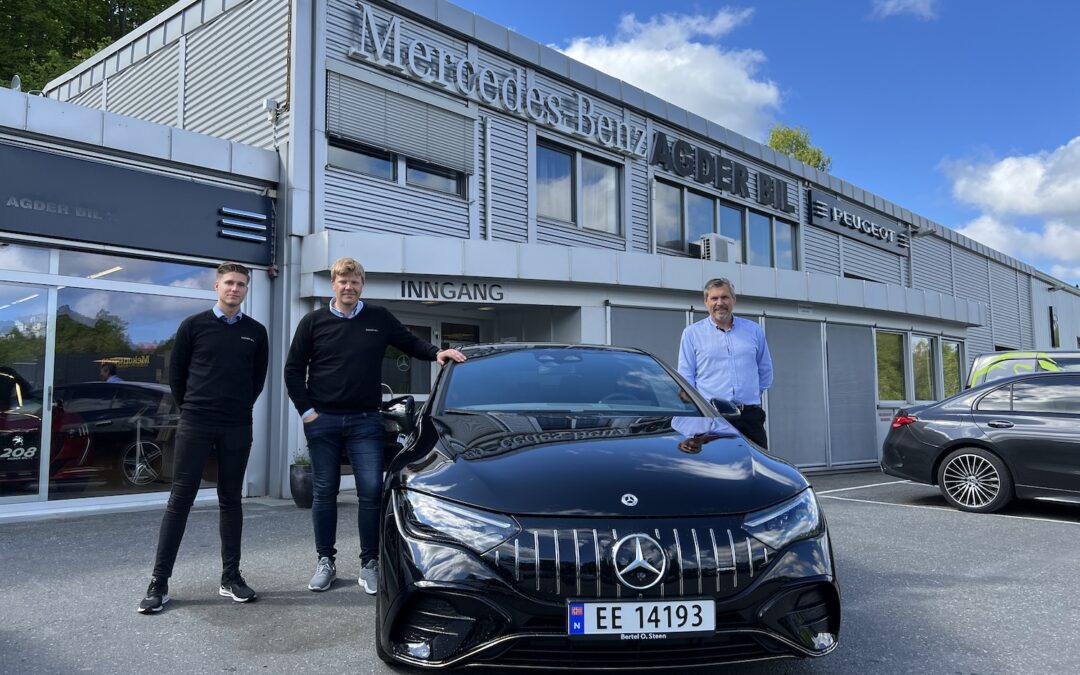 Mercedes-AMG EQE 43 4MATIC har kommet!