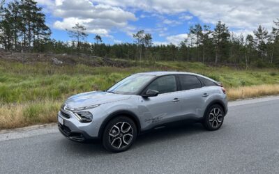 Test av oppgradert Citroën ë-C4