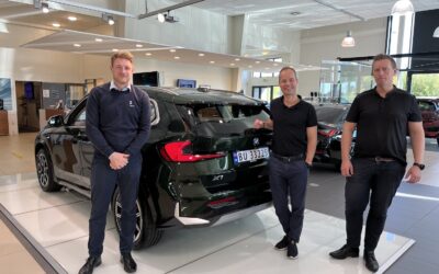 Nye BMW X1 var på visitt