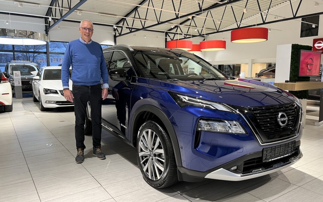 Nye Nissan X-Trail har akkurat ankommet Arendal