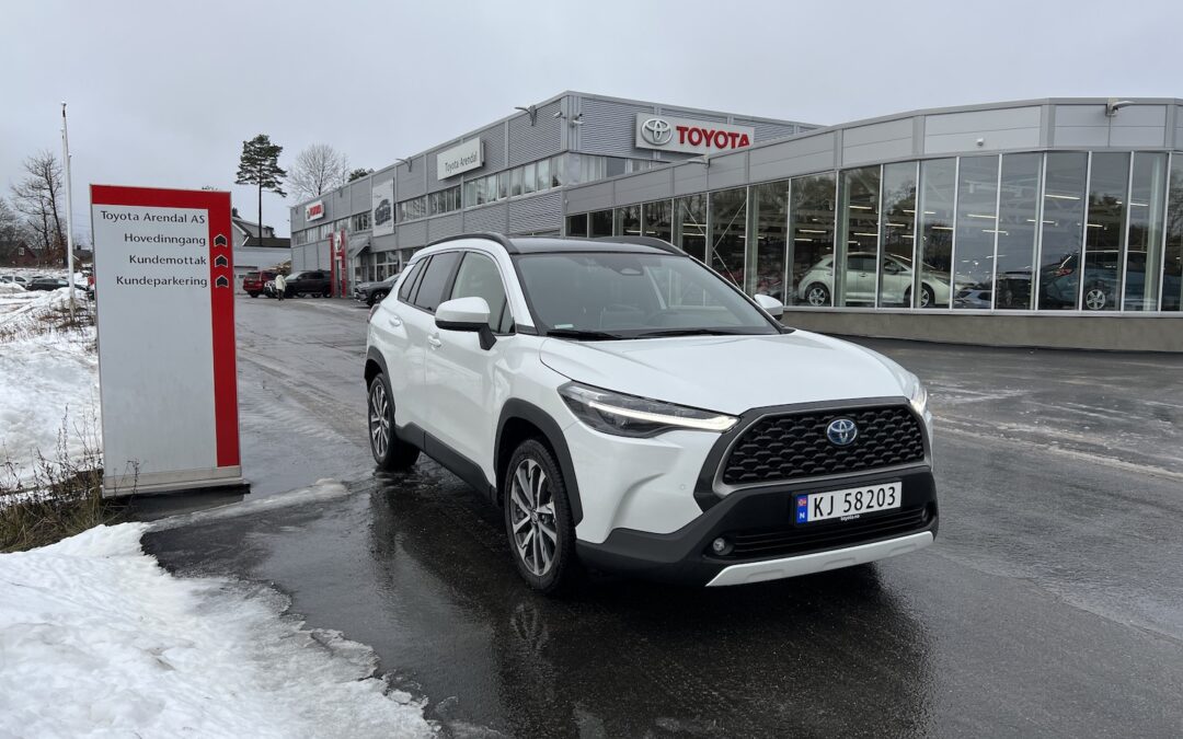 Toyota Corolla Cross på vinterføre