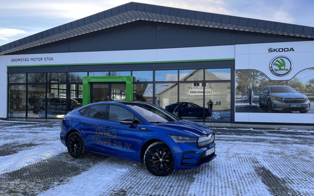 Vintertest av Skoda Enyaq Coupé RS iV