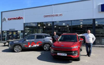 Nytt bilmerke i salg hos Grimstad Bil – JAC er på plass