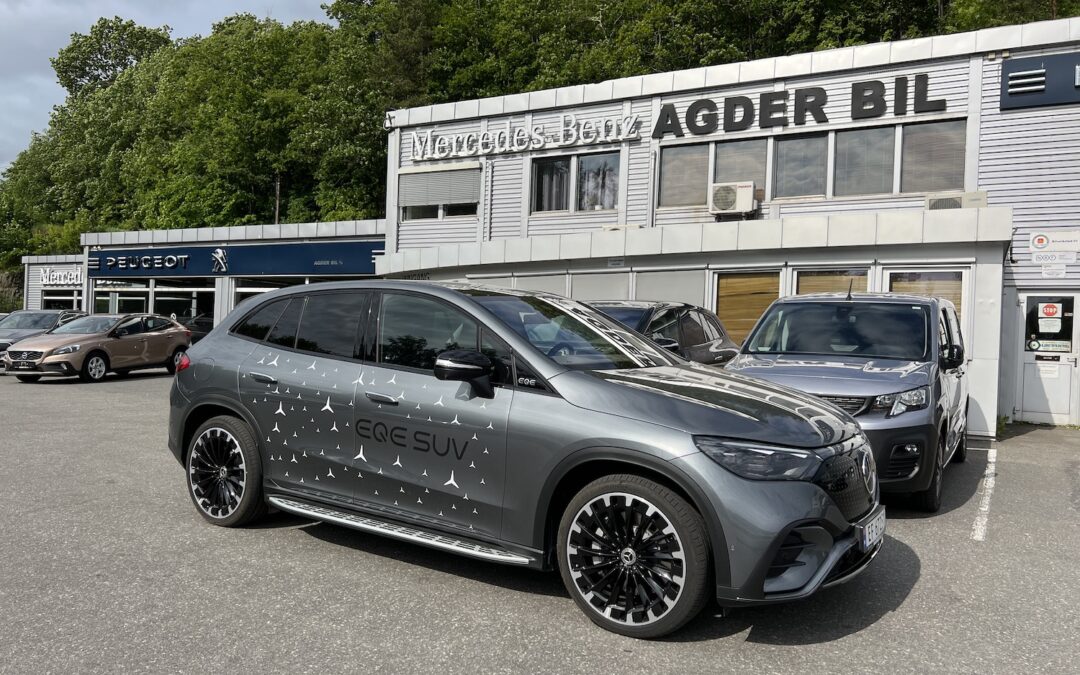 Mercedes-Benz EQE 350 4MATIC SUV på helgetest