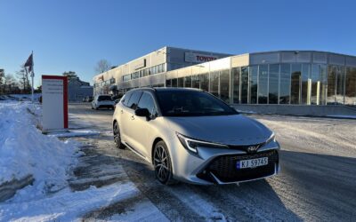 Vintertest av Toyota Corolla Touring Sports GR Sport