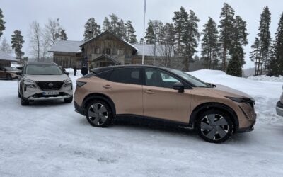 På tur til Finland for å oppleve Nissan e4ORCE