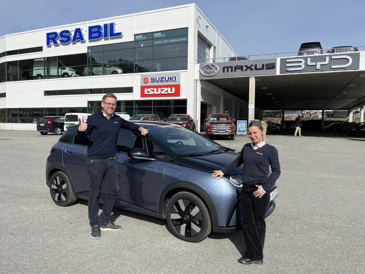 BYD Dolphin og BYD Seal kommer snart til RSA Bil i Arendal | Bilbransjen.no
